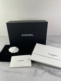 Chanel White Mesh/Lambskin Crossbody/Shoulder Bag with Pouch
