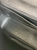 CHANEL Black Caviar SHW Classic Jumbo Single Flap Bag