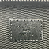 LOUIS VUITTON Black Monogram Embossed Taurillon Leather Handle Soft Trunk Crossbody/Shoulder Bag