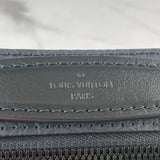 LOUIS VUITTON Black Monogram Embossed Taurillon Leather Handle Soft Trunk Crossbody/Shoulder Bag