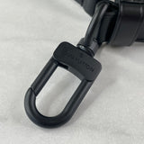 LOUIS VUITTON Black Monogram Embossed Taurillon Leather Handle Soft Trunk Crossbody/Shoulder Bag