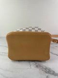 LOUIS VUITTON Damier Azur Noé BB bucket crossbody/shoulder bag