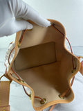 LOUIS VUITTON Damier Azur Noé BB bucket crossbody/shoulder bag