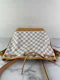 LOUIS VUITTON Damier Azur Noé BB bucket crossbody/shoulder bag