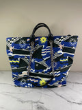 CHANEL Multicolor Canvas Large La Pausa Bay Shopping Tote Shoulder Bag