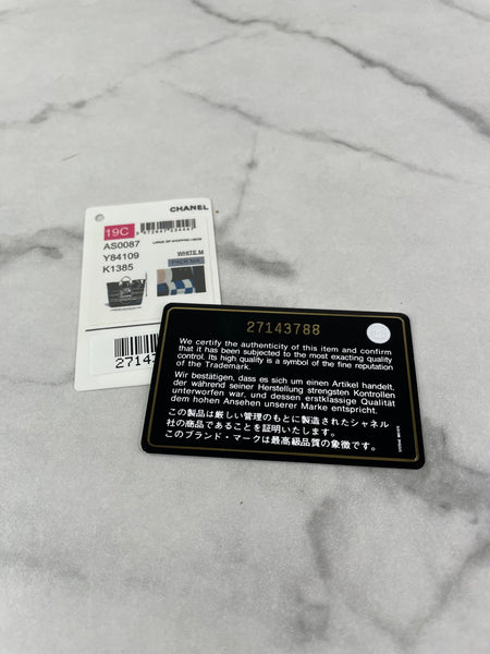 CHANEL Multicolor Canvas Large La Pausa Bay Shopping Tote Shoulder Bag