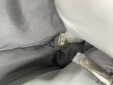 CHANEL Light Grey Caviar Quilted Medium French Riviera Flap Shoulder/Crossbody Bag