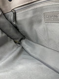 CHANEL Light Grey Caviar Quilted Medium French Riviera Flap Shoulder/Crossbody Bag