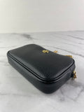 GUCCI Black GG Marmont mini camera crossbody/shoulder bag