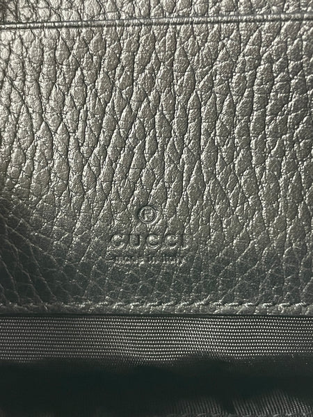 GUCCI Black GG Marmont mini camera crossbody/shoulder bag