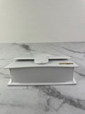 JACQUEMUS White Le Grand Bambino Shoulder/Crossbody Bag