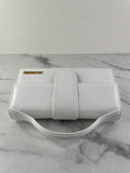JACQUEMUS White Le Grand Bambino Shoulder/Crossbody Bag