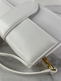 JACQUEMUS White Le Grand Bambino Shoulder/Crossbody Bag