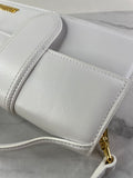 JACQUEMUS White Le Grand Bambino Shoulder/Crossbody Bag
