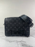 LOUIS VUITTON Monogram Eclipse Steamer Messenger Crossbody/Shoulder Bag