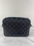 LOUIS VUITTON Monogram Eclipse Steamer Messenger Crossbody/Shoulder Bag