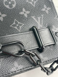 LOUIS VUITTON Monogram Eclipse Steamer Messenger Crossbody/Shoulder Bag