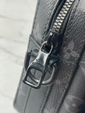 LOUIS VUITTON Monogram Eclipse Steamer Messenger Crossbody/Shoulder Bag