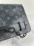 LOUIS VUITTON Monogram Eclipse Steamer Messenger Crossbody/Shoulder Bag