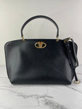VALENTINO GARAVANI Black 2gether Leather Top Handle Shoulder/Crossbody Bag