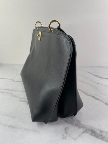 VALENTINO GARAVANI Black 2gether Leather Top Handle Shoulder/Crossbody Bag
