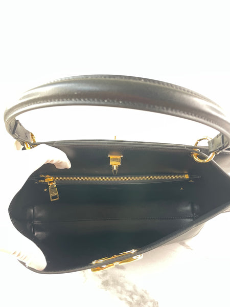 VALENTINO GARAVANI Black 2gether Leather Top Handle Shoulder/Crossbody Bag