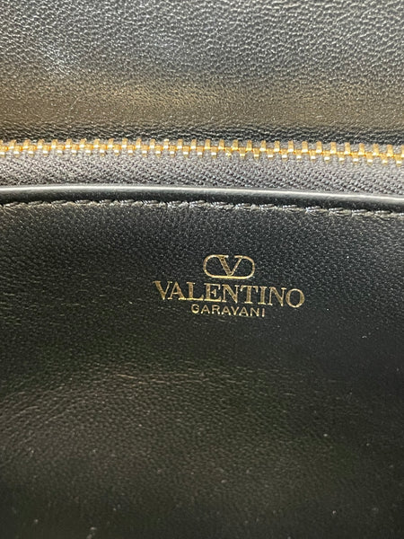 VALENTINO GARAVANI Black 2gether Leather Top Handle Shoulder/Crossbody Bag
