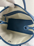 HERMES Bleu Outremer Negonda Calfskin Leather Garden Party 30 TPM Tote Bag