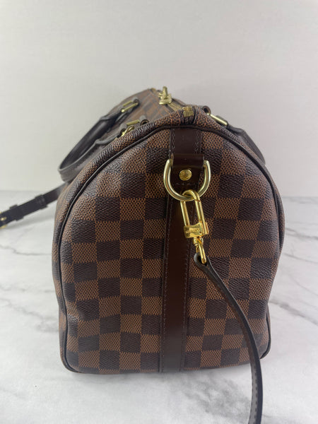 LOUIS VUITTON Damier Ebene Speedy Bandoulière 30 Crossbody/Shoulder Bag