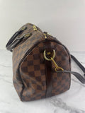 LOUIS VUITTON Damier Ebene Speedy Bandoulière 30 Crossbody/Shoulder Bag