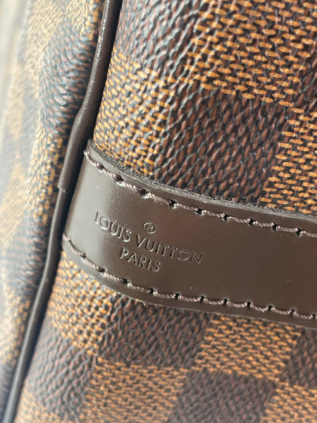 LOUIS VUITTON Damier Ebene Speedy Bandoulière 30 Crossbody/Shoulder Bag