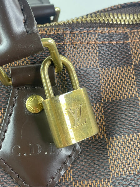 LOUIS VUITTON Damier Ebene Speedy Bandoulière 30 Crossbody/Shoulder Bag