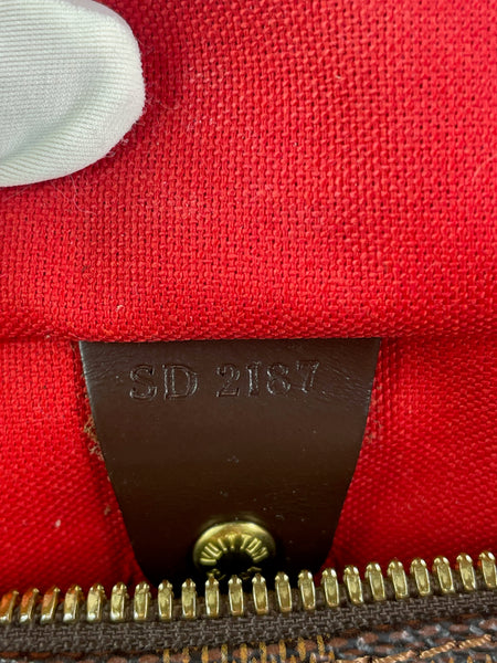 LOUIS VUITTON Damier Ebene Speedy Bandoulière 30 Crossbody/Shoulder Bag