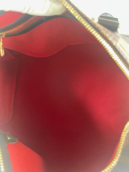 LOUIS VUITTON Damier Ebene Speedy Bandoulière 30 Crossbody/Shoulder Bag