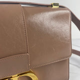 CHRISTIAN DIOR Fard (pink/beige) Shiny Crinkled Lambskin 30 Montaigne Flap Crossbody/Shoulder Bag