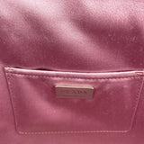 Prada Hot Pink/Yellow Ombré Vernice Patent Clutch