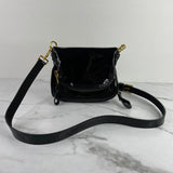 Tom Ford Black Patent Mini Jennifer Crossbody Bag