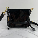 Tom Ford Black Patent Mini Jennifer Crossbody Bag