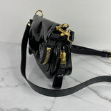 Tom Ford Black Patent Mini Jennifer Crossbody Bag