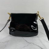 Tom Ford Black Patent Mini Jennifer Crossbody Bag