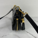 Tom Ford Black Patent Mini Jennifer Crossbody Bag