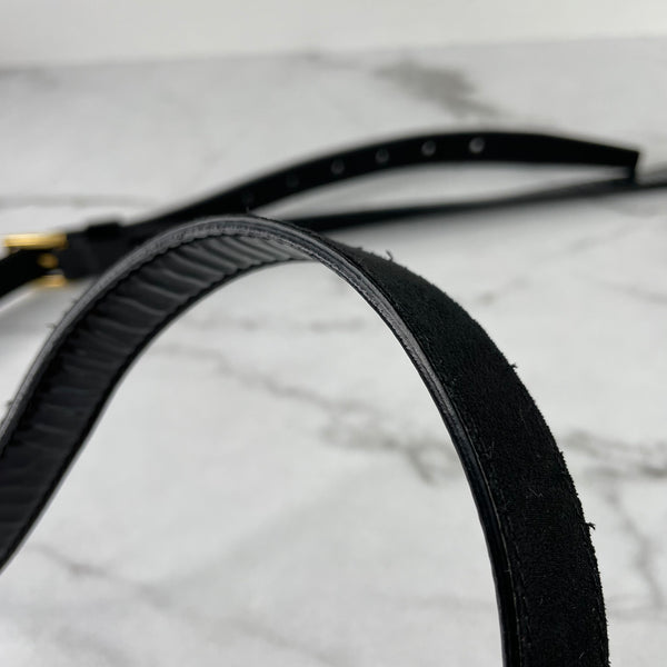 Tom Ford Black Patent Mini Jennifer Crossbody Bag