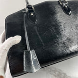LOUIS VUITTON Black Electric Epi Leather Pont-Neuf PM Bag