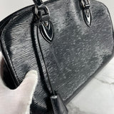 LOUIS VUITTON Black Electric Epi Leather Pont-Neuf PM Bag