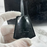 LOUIS VUITTON Black Electric Epi Leather Pont-Neuf PM Bag