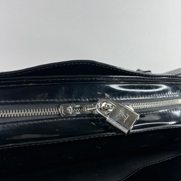 LOUIS VUITTON Black Electric Epi Leather Pont-Neuf PM Bag