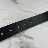 Louis Vuitton Men’s Damier Print Reversible Leather Red/Black Belt Size 85/34