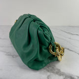 Bottega Veneta Green Chain Pouch Shoulder Bag