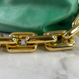 Bottega Veneta Green Chain Pouch Shoulder Bag