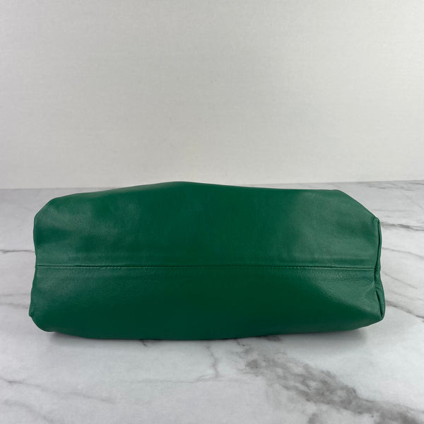 Bottega Veneta Green Chain Pouch Shoulder Bag